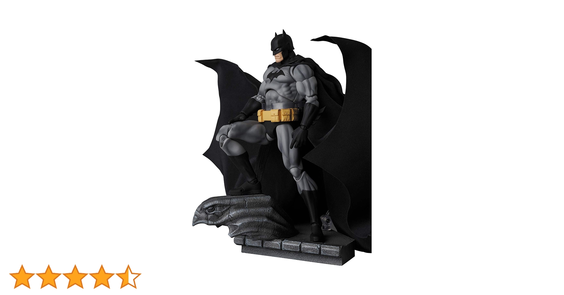 MAFEX　BATMAN:HUSH BLACK Ver. Batman (Hush Black Version) MAFEX Collectible Figure by